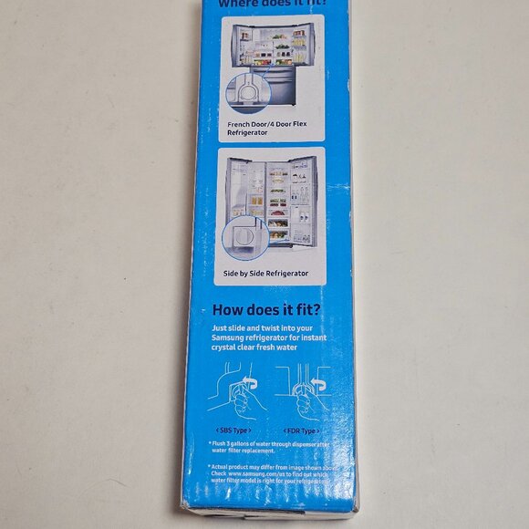 Samsung Genuine OEM HAF-CIN/EXP Refrigerator Water Filter - White (DA29-00020B) - Picture 7 of 8